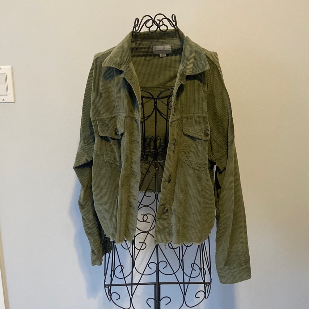 Corduroy Crop Jacket